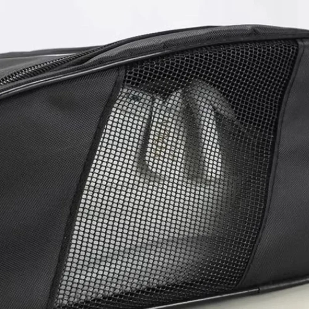 New Hand-Held Shoe Carrier Bag Lightweight Oxford Cloth Shoe Storage Bag Multifunction with Zipper Golf Shoe Bag