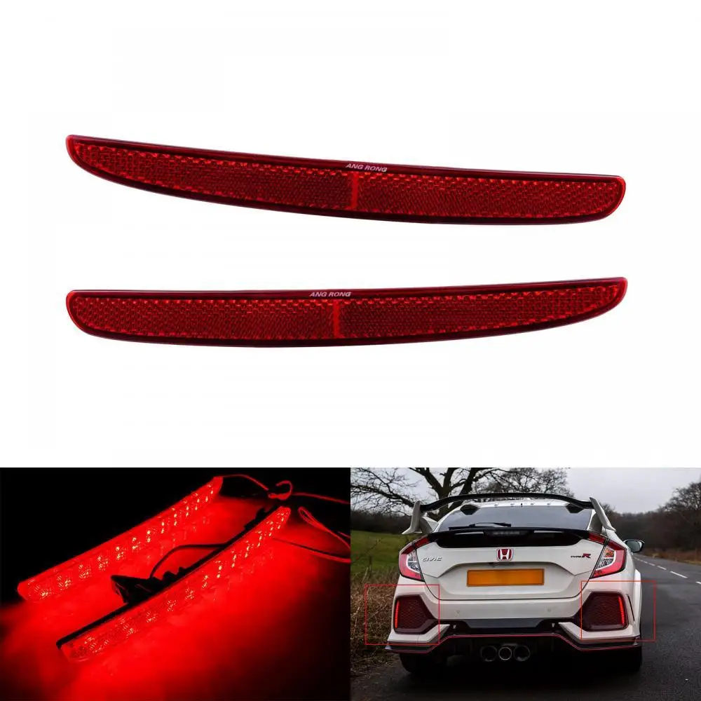 Red Led Bumper Refl…