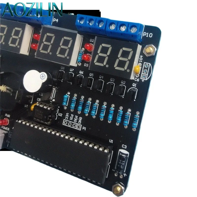 AOZILIN Adjustable Countdown Timer DIY Kit Creative Electronic Module with Alarm