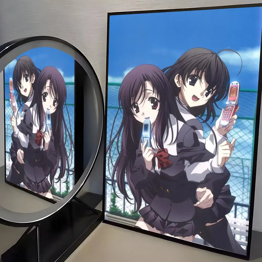 Anime School Days Poster HD, selbstklebende Wanddekoration für Zuhause, Büro, Wohnheim, Schlafzimmer und mehr, ideale Geschenkidee – Detail 7