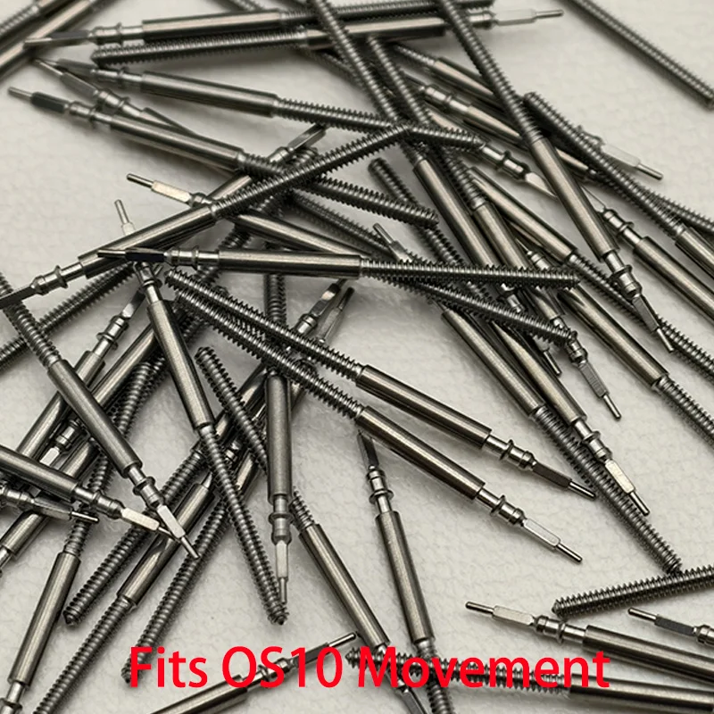 2PCS/4PCS OS10 Watch Crown Stem Spare Parts Crown Watch Steel Stem Kit Fits OS10 OS20 OS60 Automatic Mechanical Movement Stem