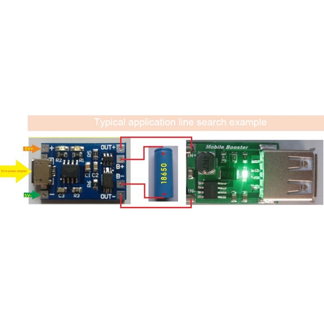 10 Pcs Micro-USB 5V 1A 18650 TP4056 Lithium Battery Charger Module Charging Board with Protection Dual Functions