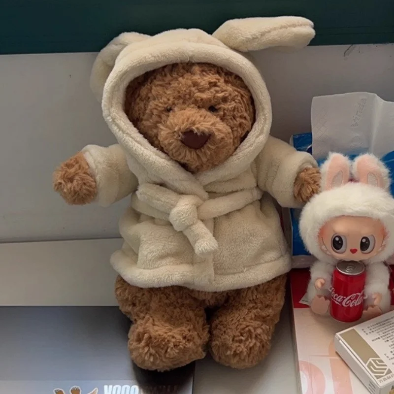 

Bathrobe Bear Plush Toy Bear Love Bear Cute Plush Toy Birthday Gift Sofa Decoration Festival Good Birthday Christmas Gift