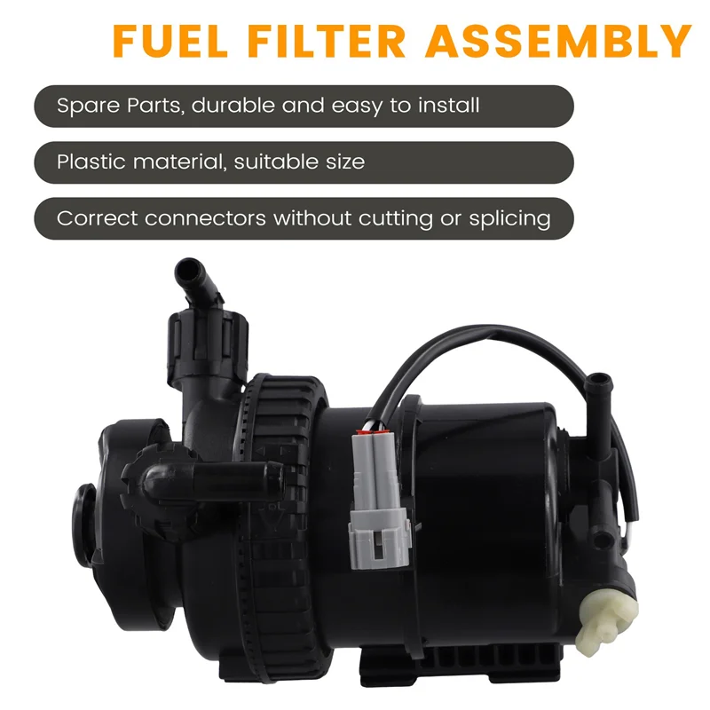 

2X 1770A344 New Diesel Fuel Filter Assembly Auto Diesel Filter For Mitsubishi L200 Triton Strada Pajero Sport Montero