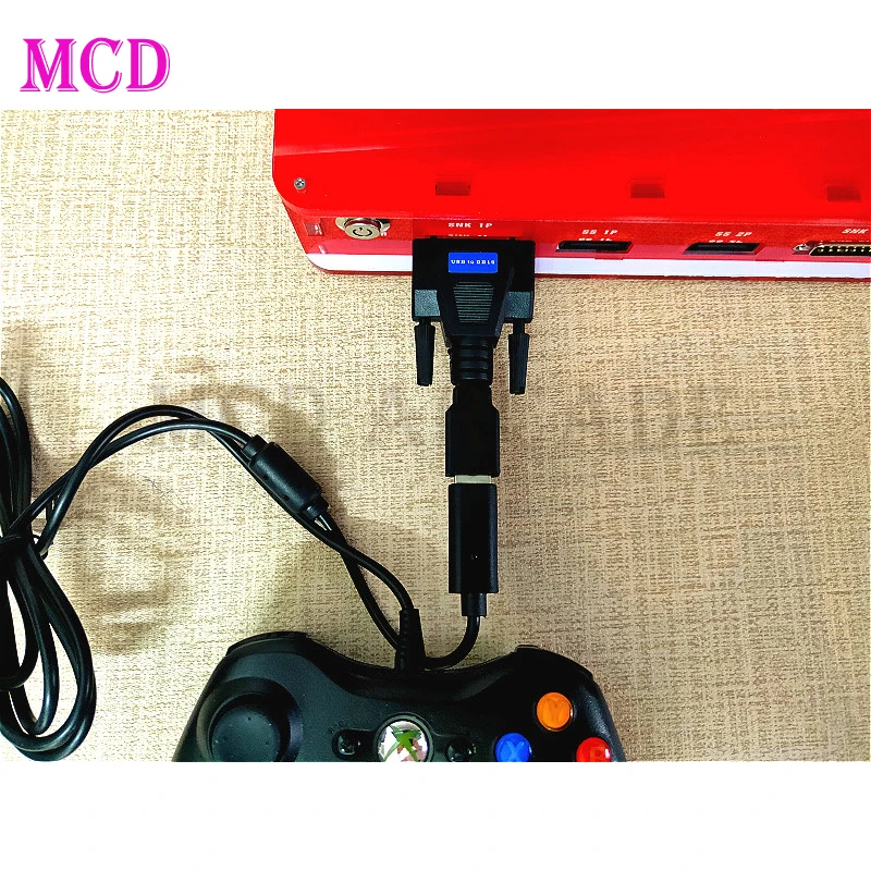 SNK Converter USB Port to SNK 15P DB15 Gamepad Connector for CBOX/SuperGun and PS3 PS4 XBOX360 XBOXONE 8BITDO Gamepad