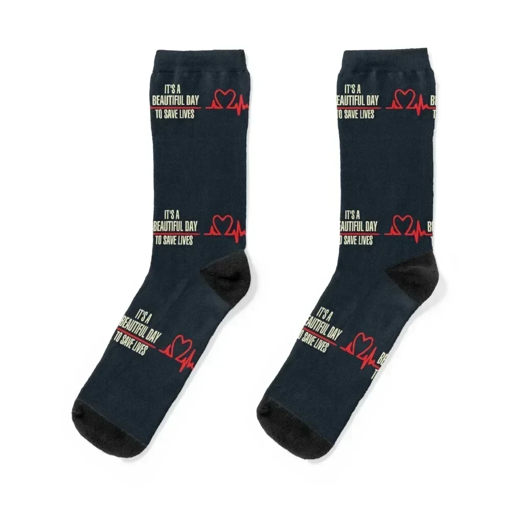 grey anatomy thankful Socks Antiskid soccer basketball retro New year's Socks Men's Women's