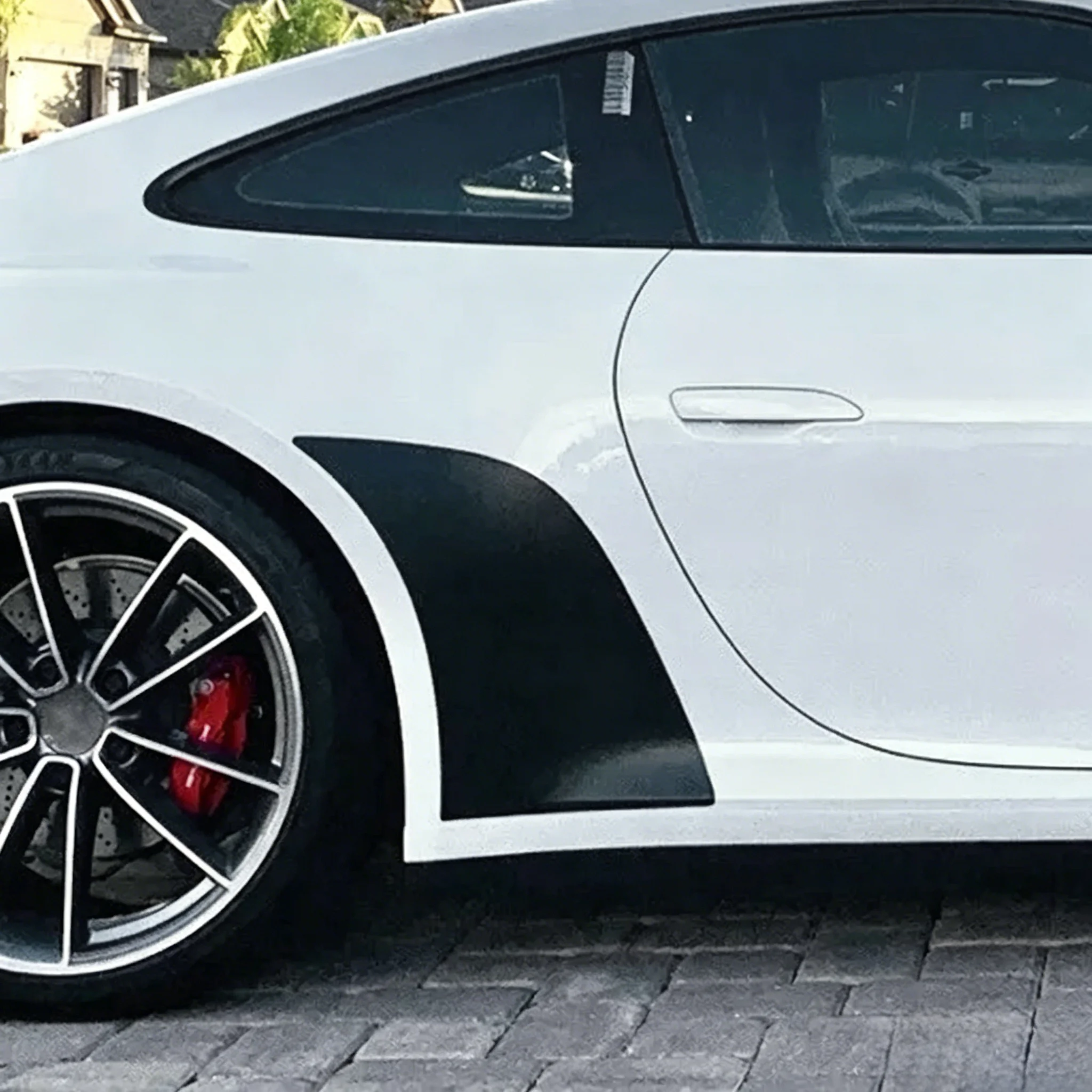 TPU-Folie für Porsche 911 2020-2025 Auto-Hecktür Schutzfolie Transparente TPU-Folie Schutzfolie für Ecken Kratzfeste Folie – Detail 3