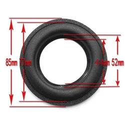 3 inch Speaker foam Ring For Woofer Loudspeaker Go Play Replacement Speaker Foam Surround Suspension Repair Parts New On Sale