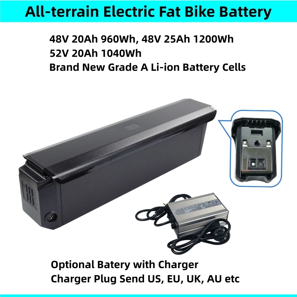 

All-terrain Electric Fat Bike Crazybird Jumpwer Cobra Pro Zebra Nitro Ovia Quietkat Ibex Jeep Ebike Battery 48v 52V 20Ah 25Ah