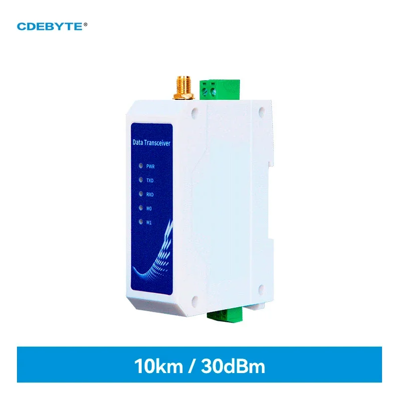 LoRa Industrail Grade Wireless Data Transmission Staion CDEBYTE E95-DTU(900SL30-485) 868/915MHz 10KM 30dBm DC8～28V RS485 Modbus