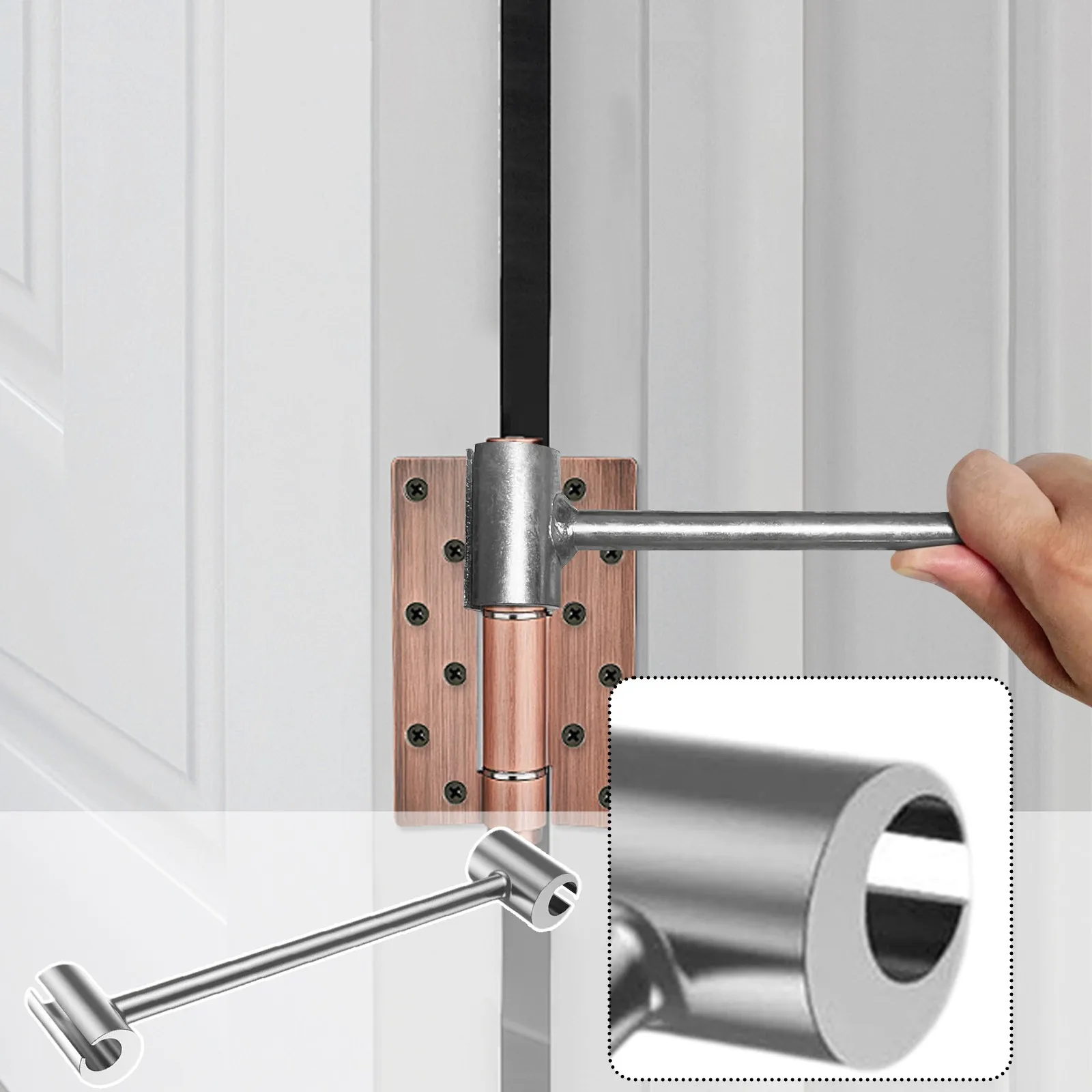 Stainless Steel Professional Exposed Hinge Adjuster Door Regulating Tool Flag Hinge Adjustment Product Home Useful Tool