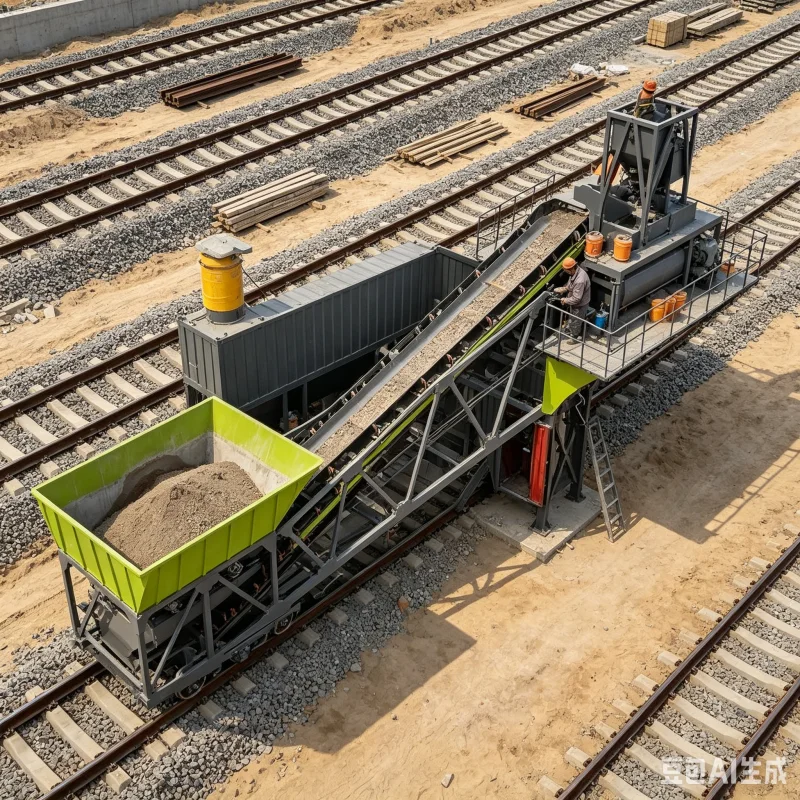 Versatile Small Mobile Concrete Batching Plant For Precast Concrete Factory 25m3h With Modular Aggregate Bin