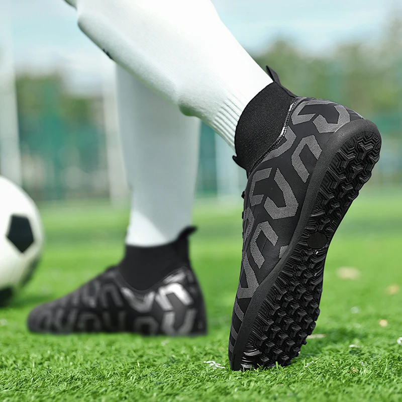 

2025 Football Shoes Phantom GT2 Academy AG Men's Soccer Shoes, Artificial Grass, Anti Slip, Trendy, Durable Football Shoes, Blue