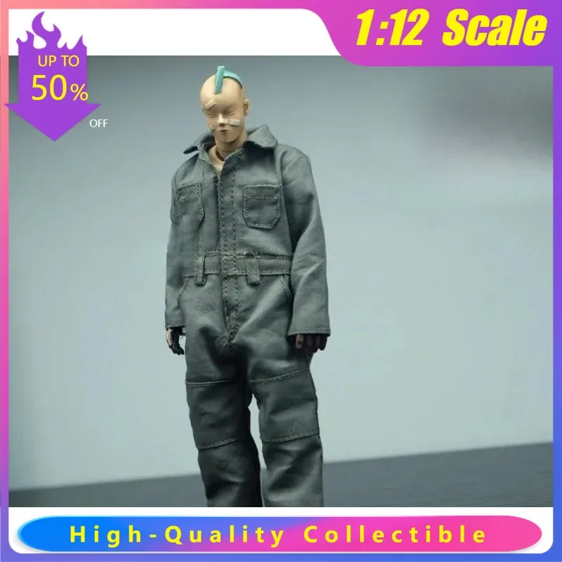 

3A TOYS 1/12 Готовый товар: Мужской повседневный свободный комбинезон разных цветов для 6-дюймовой фигурки солдата, аксессуар для самостоятельной сборки