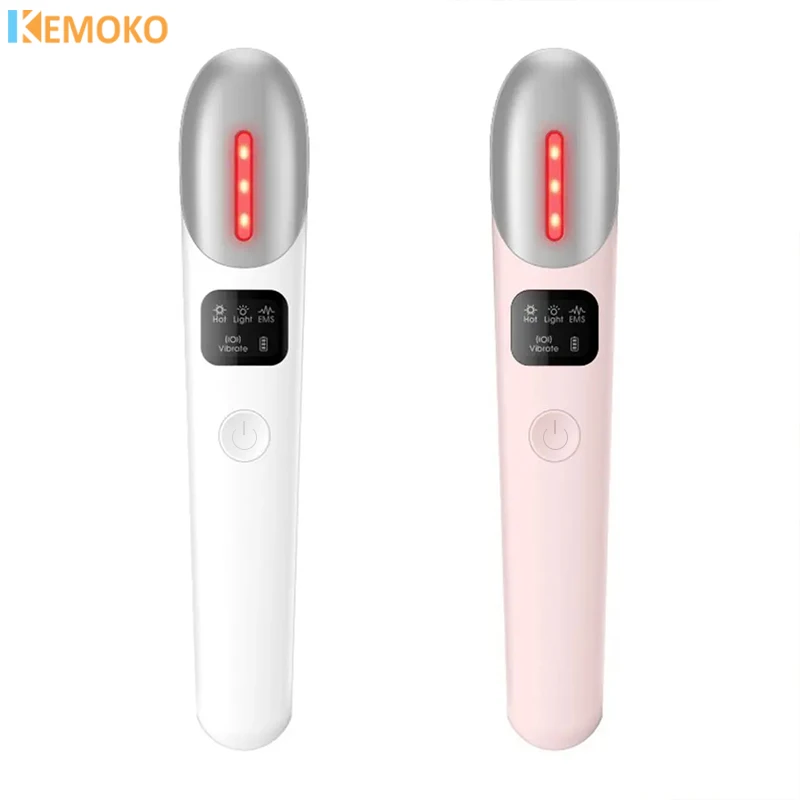 ems Microcurrent Eye Beauty Instrument Three Modes Constant Temperature Hot Compress Relax Eye Dark Circles Puffiness Skin care