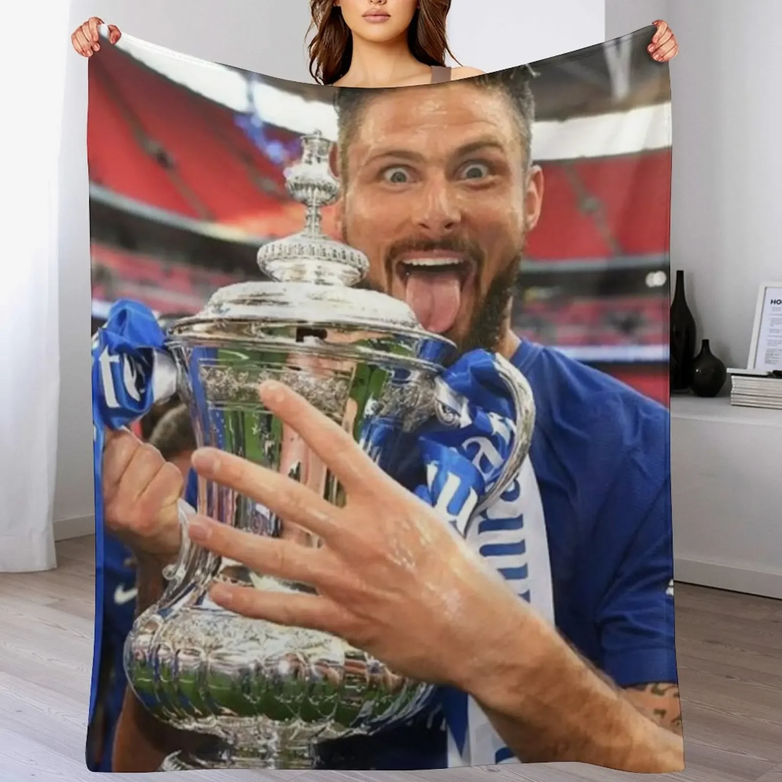 

New Olivier Giroud Throw Blanket Thermals For Travel heavy to sleep Blankets