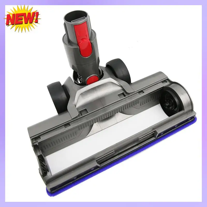 

T24C для пылесоса Dyson V7V8V10V11, электрическая вакуумная головка с прямым управлением, детали головки роликовой щетки с щетиной и зеленым светодиодом