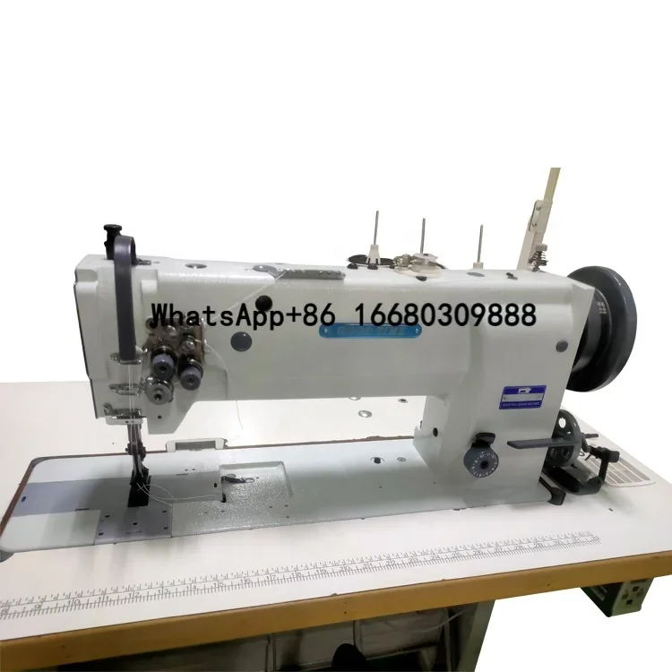 380mm Unison/compound/triple/integrated Feed Large Tents Double  Lockstitch Sewing Machine