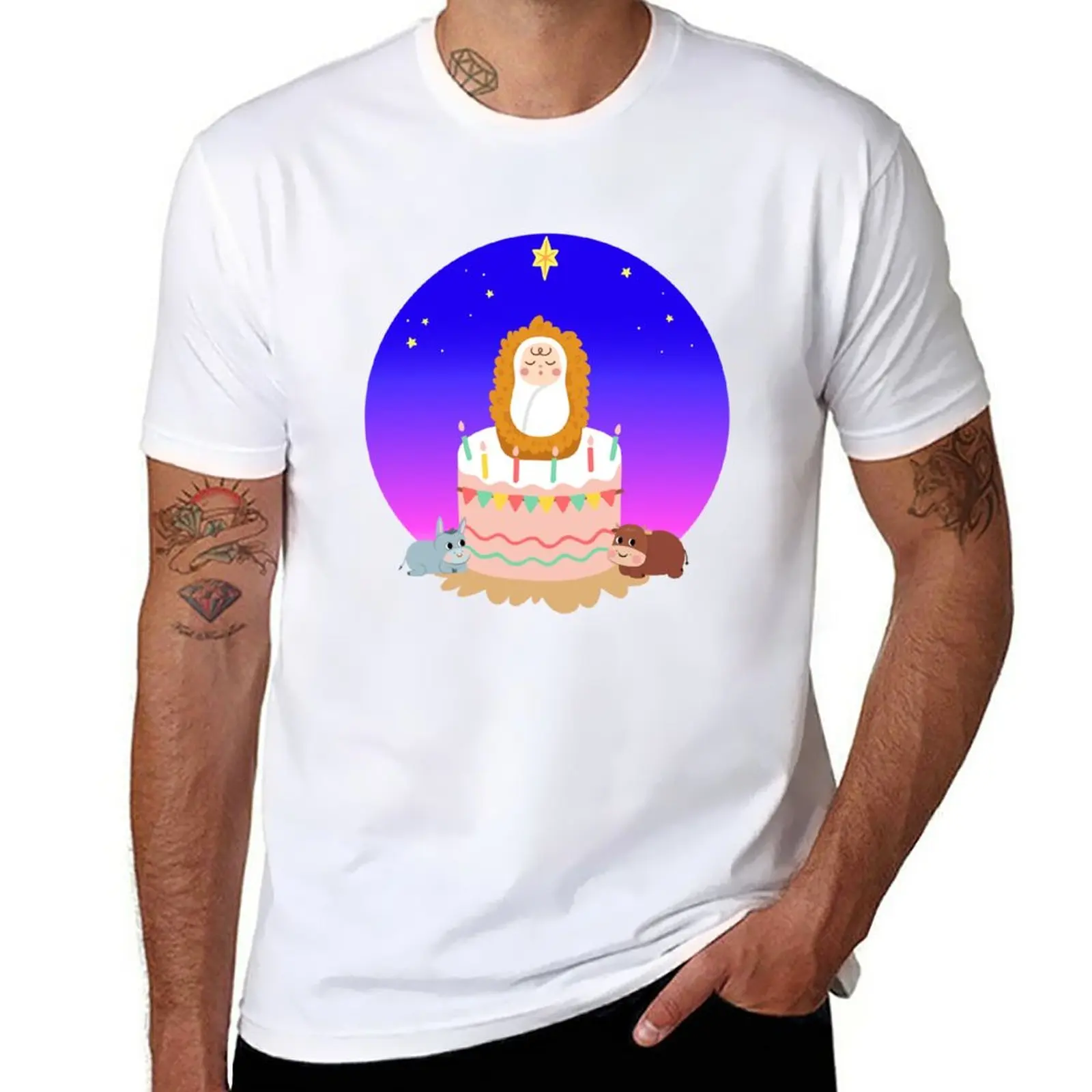 Happy birthday Baby Jesus T-Shirt graphic t shirt vintage t shirt men clothing