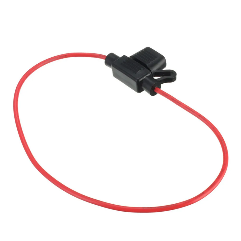 Waterproof Power Socket Mini Blade Type In Line Fuse Holders with 10A Fuse Car Replacement Fuses