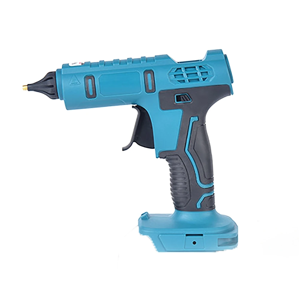 Imagem -02 - Pistola de Cola Elétrica sem Fio para Makita Soldagem a Quente Faça Você Mesmo Pistola de ar Antiescaldante Varas de 11 mm Bateria 18v 80w