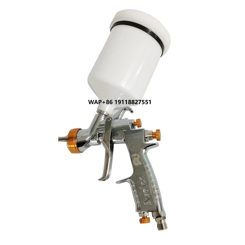 Avalon WLS-400X Car Spray  1.4 Nozzle Dual Twin Nozzle Airbrush High Atomization Paint Spray Pneumatic Tool