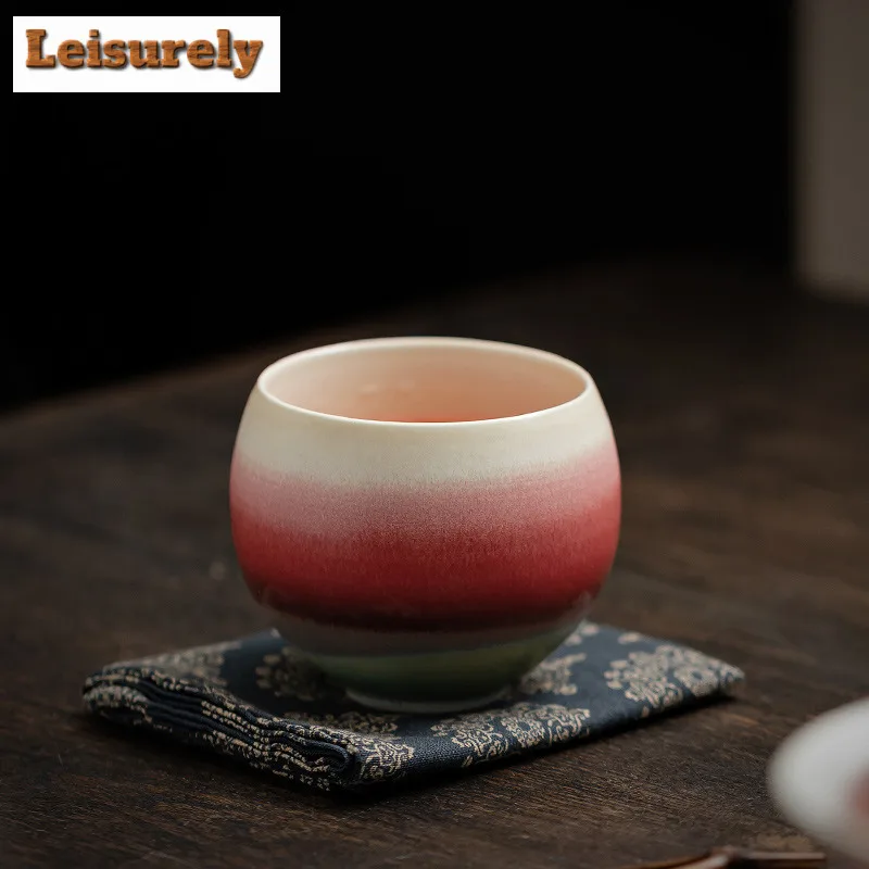 

125 мл чайная чашка ручной работы с изображением Авроры, элегантная чашка для чая с яйцом дракона, кружка, чашка для запаха, чачжан, персональные чашки Master, чайная посуда, ремесло