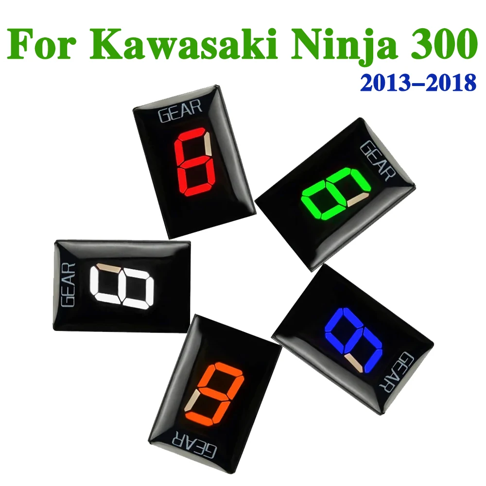 

Speed Gear Indicator Motorcycle Accessories For Kawasaki Z1000 SX Z-1000 Z1000SX Versys 650 Ninja 300 Ninja 250 R 250R ZRX1200