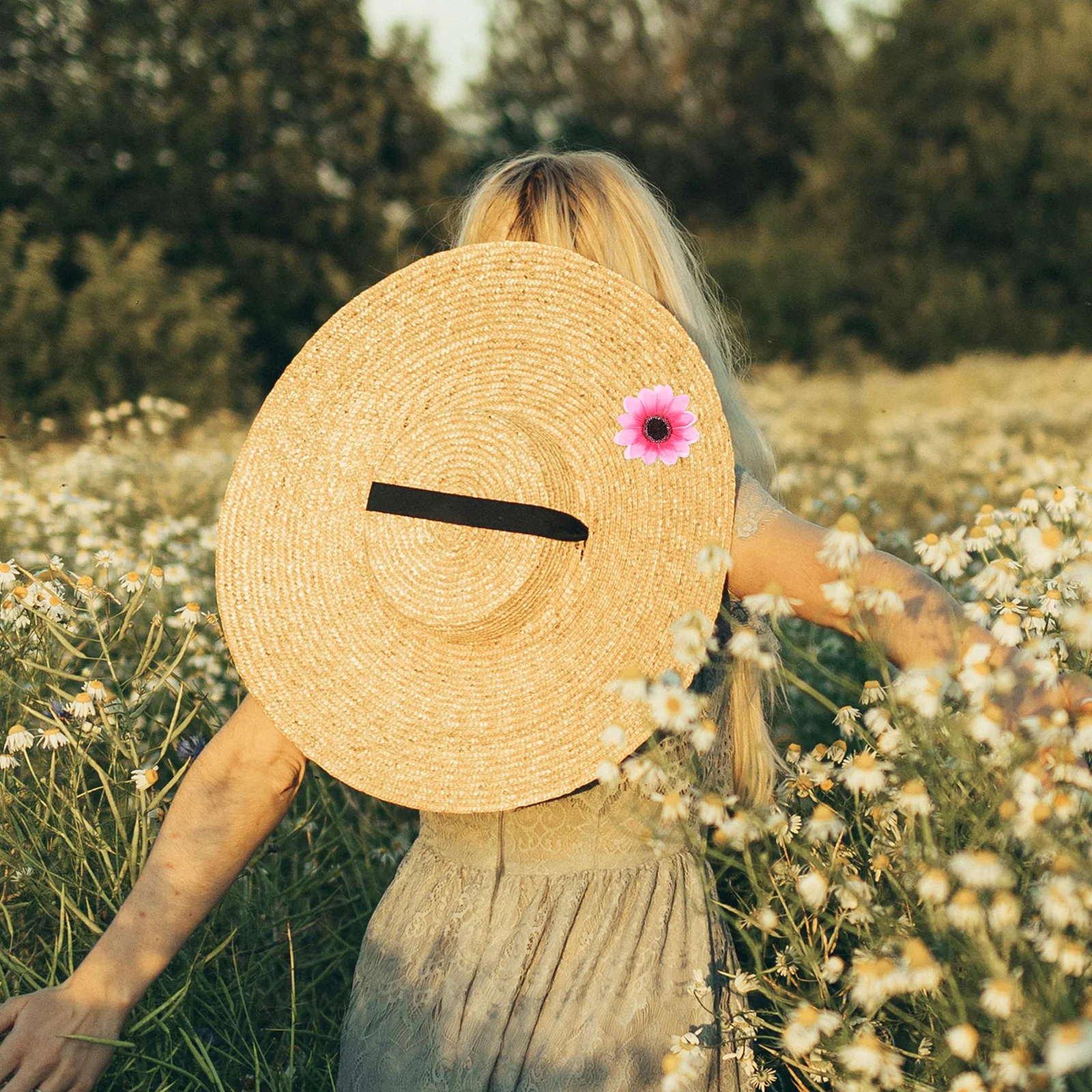 

50Pcs Fake Sunflower Heads Small Artificial Flowers for Crafts Wedding Party Simulation Flower Decoration Fake Flowers