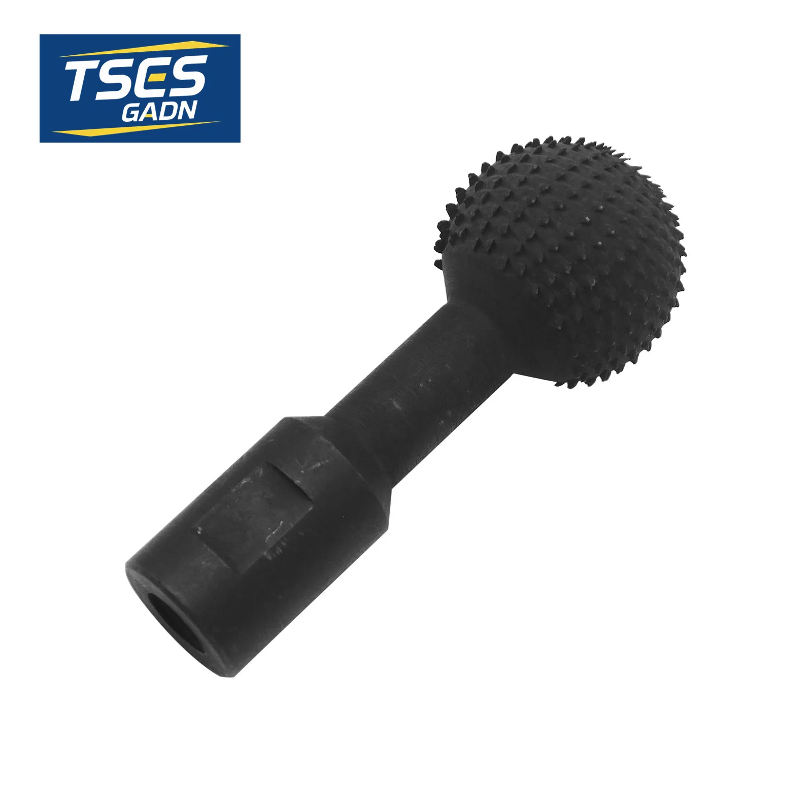 Angle Grinder Ball Wood Carving Rasp Tool, 4.2cm Spherical Grinding Head for Wood Shaping Sanding Polishing, 2.5cm Base Angle Gr