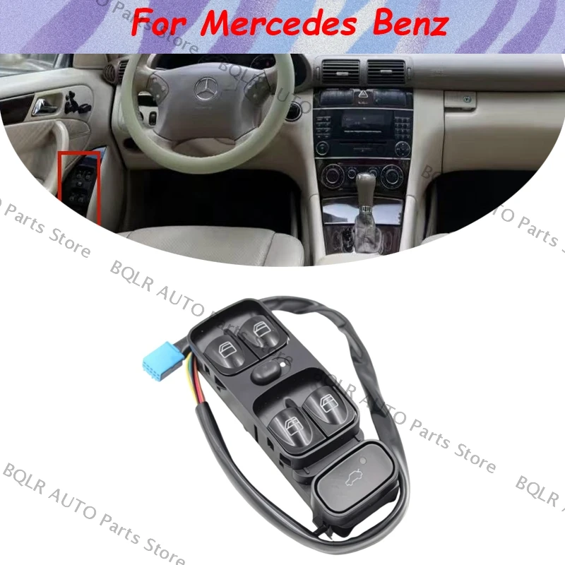 

For Mercedes Benz Car Electric Window Switch, Glass lift Control Switch A2098203410