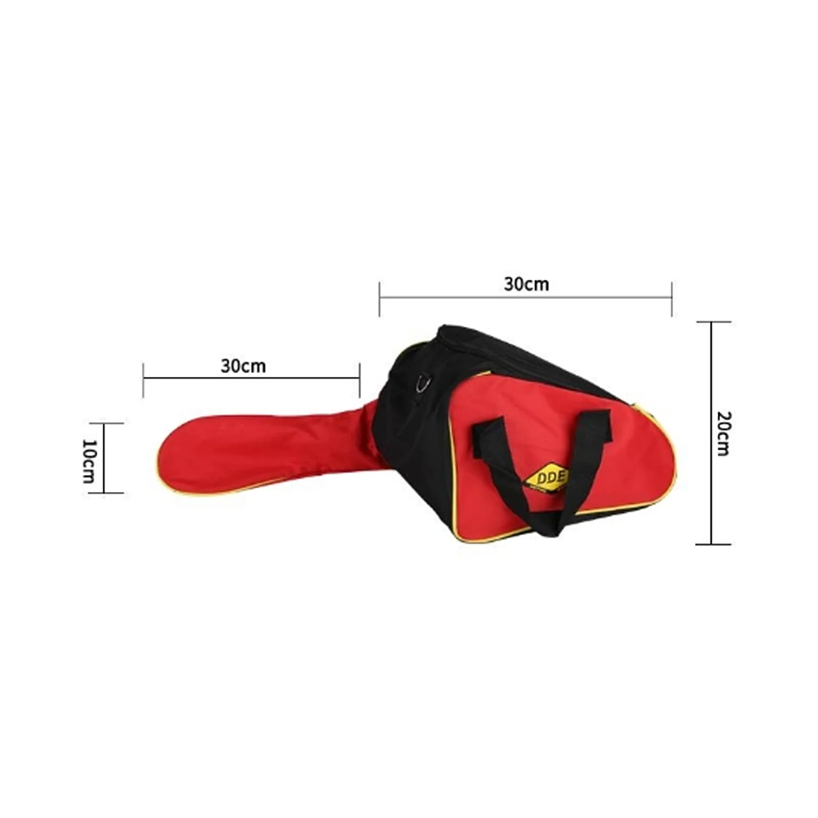 Motosserra portátil carregando saco, armazenamento ferramenta saco com alça e zíper, estojo