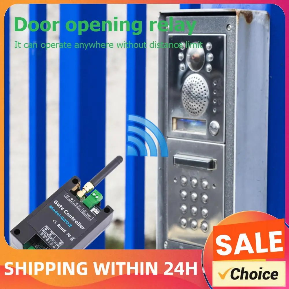 

GSM Gate Opener Relay Switch 2G Remote Controller Free Call 850/900/1800/1900MHz