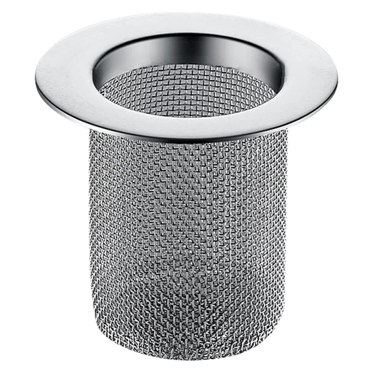 

Sink Mesh Strainer Stainless Steel Filter Debris Drain Stopper Kitchen Bathroom Clog Preventer Sink Mesh Strainer