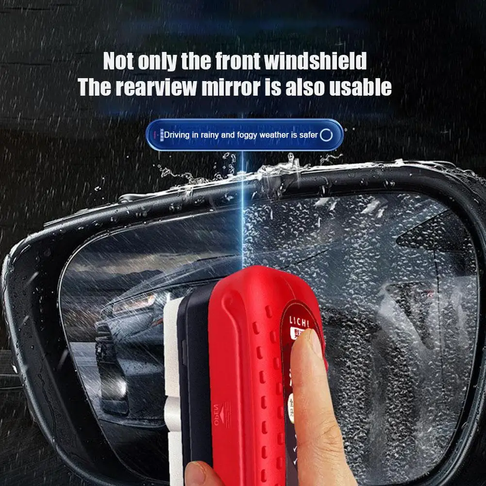 Car Glass Oil Film Remover glass cleaning board Hydrophobic Glass Coating for Windshield Clear Window Auto Detailing tool