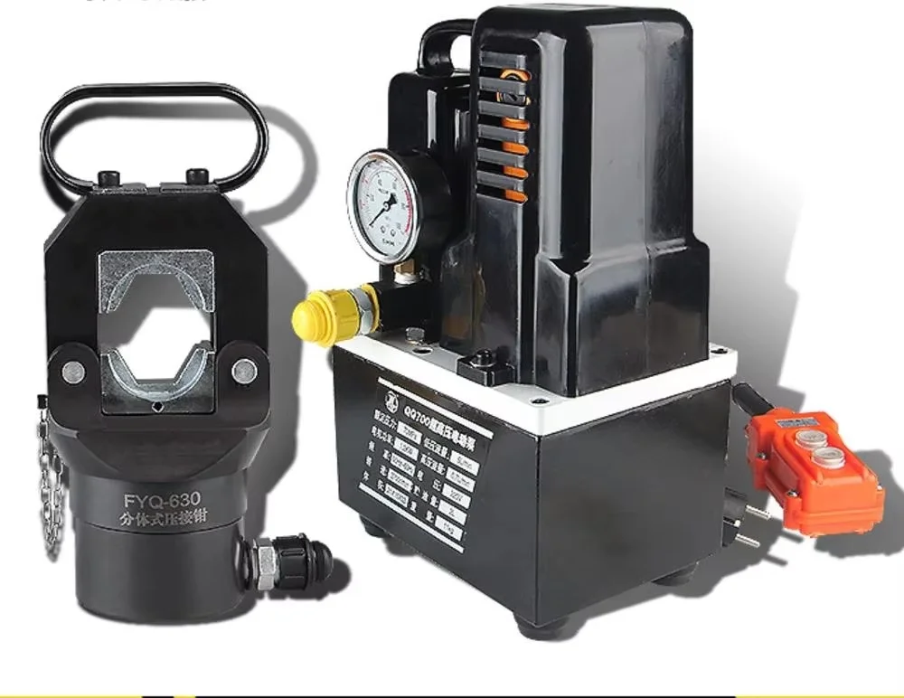 Hydraulic Clamp FYQ-630 Split Hydraulic Crimping Machine Crimping Machine Crimping Tool 150-630 Hydraulic Clamp with QQ-700 pump
