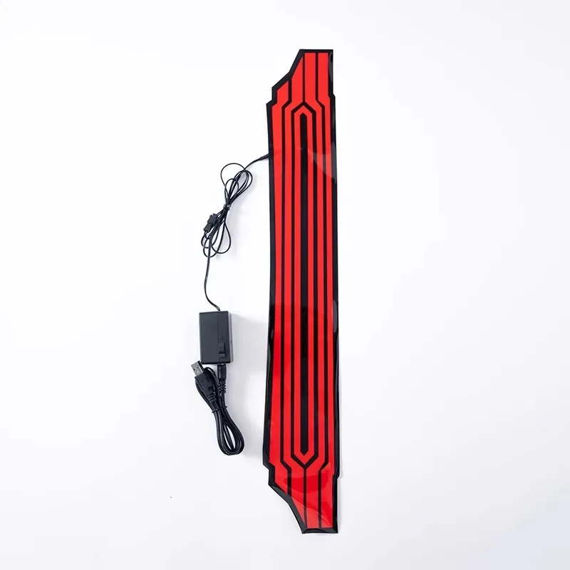 

3'x,4'f\6/Game Punk Style 2077 Samurai Main Character V Cosplay Props Drive Accessories,Blue And Red Led Light Strip Ff;5,b'7\k.