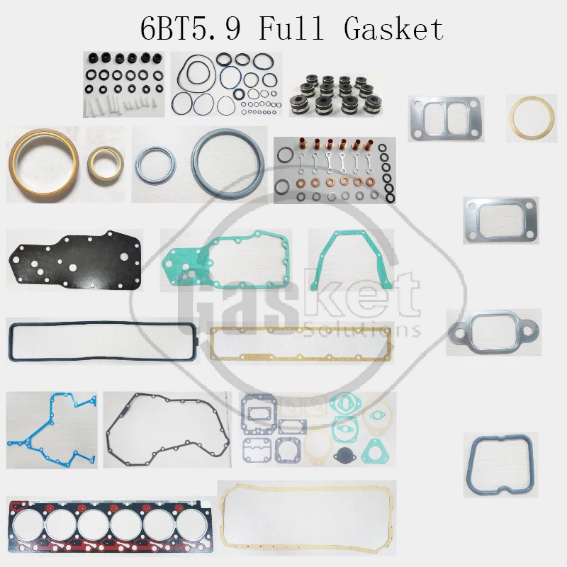

6BT5.9 4BT3.9 QSL9.3 580M-2 Full Gasket Set Fits For Cummins engine Parts 3389169