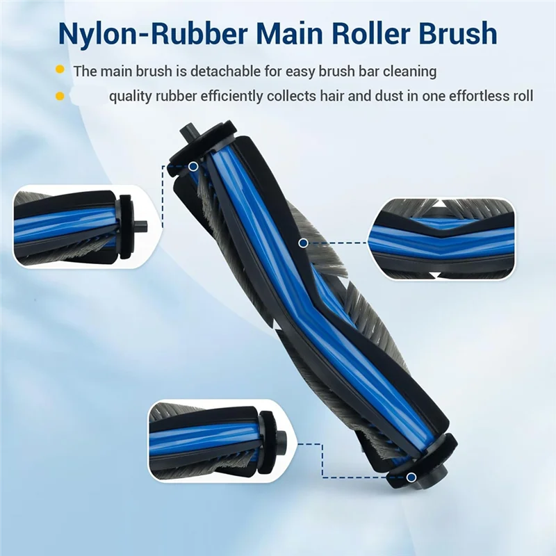 ABUD-Kompatibel untuk ECOVACS Deepot X8 Pro Omni, Kit Aksesori untuk ECOVACS Deepot X8 Pro Omni