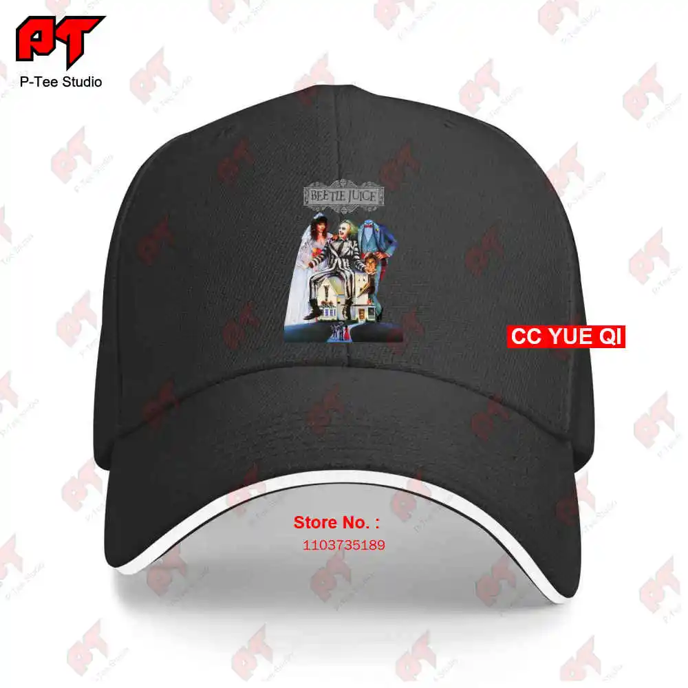 Bettlejuice Keaton Halloween Horror Comedy Movie Baseball Caps Truck Cap A4N0