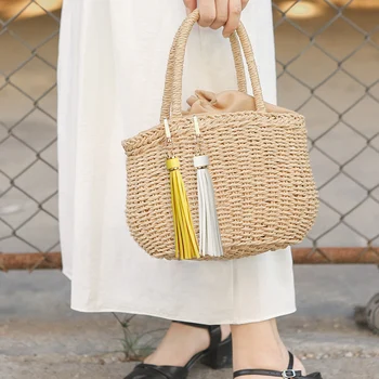 Wysokiej jakości miękki Pu skórzany brelok do kluczy z pomponem z klamrą Harajuku tornister wisiorek do torby torba na akcesoria wisiorek do torebek torebka