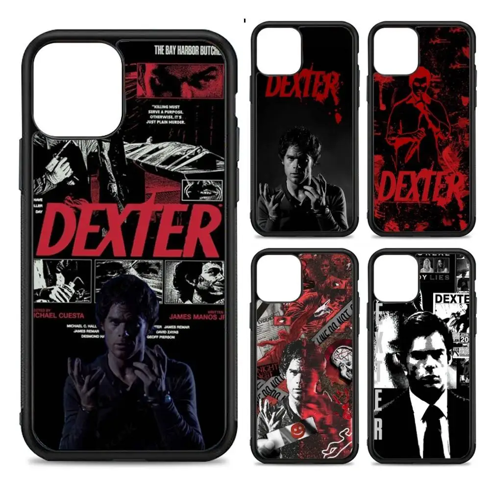 

D-Dexter Morgan For IPhone 17 16 15 14 13 12 11 Mini Pro Max Plus PC+TPU Back Phone Cover
