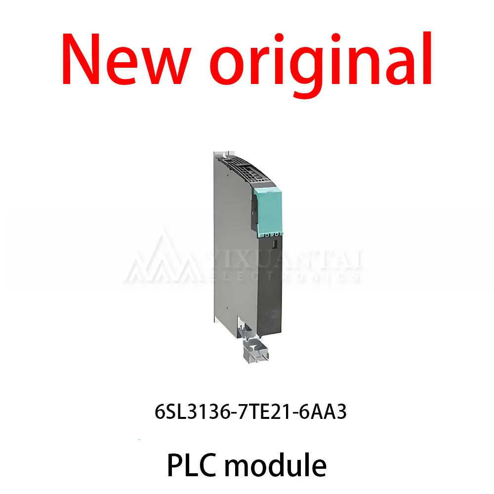 

1Pcs/Lot New original 6SL3136-7TE21-6AA3 PLC module manufacturing relay frequency converter digital control module