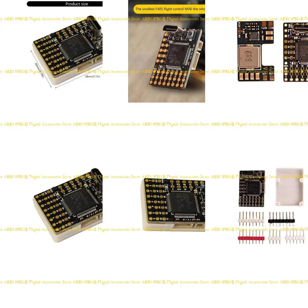 

E21E Flying Control F4 Wing Mini MK1 Flight Controller STM32F405RGT6 Main Control SPL06-001 High Precise Easy to Use