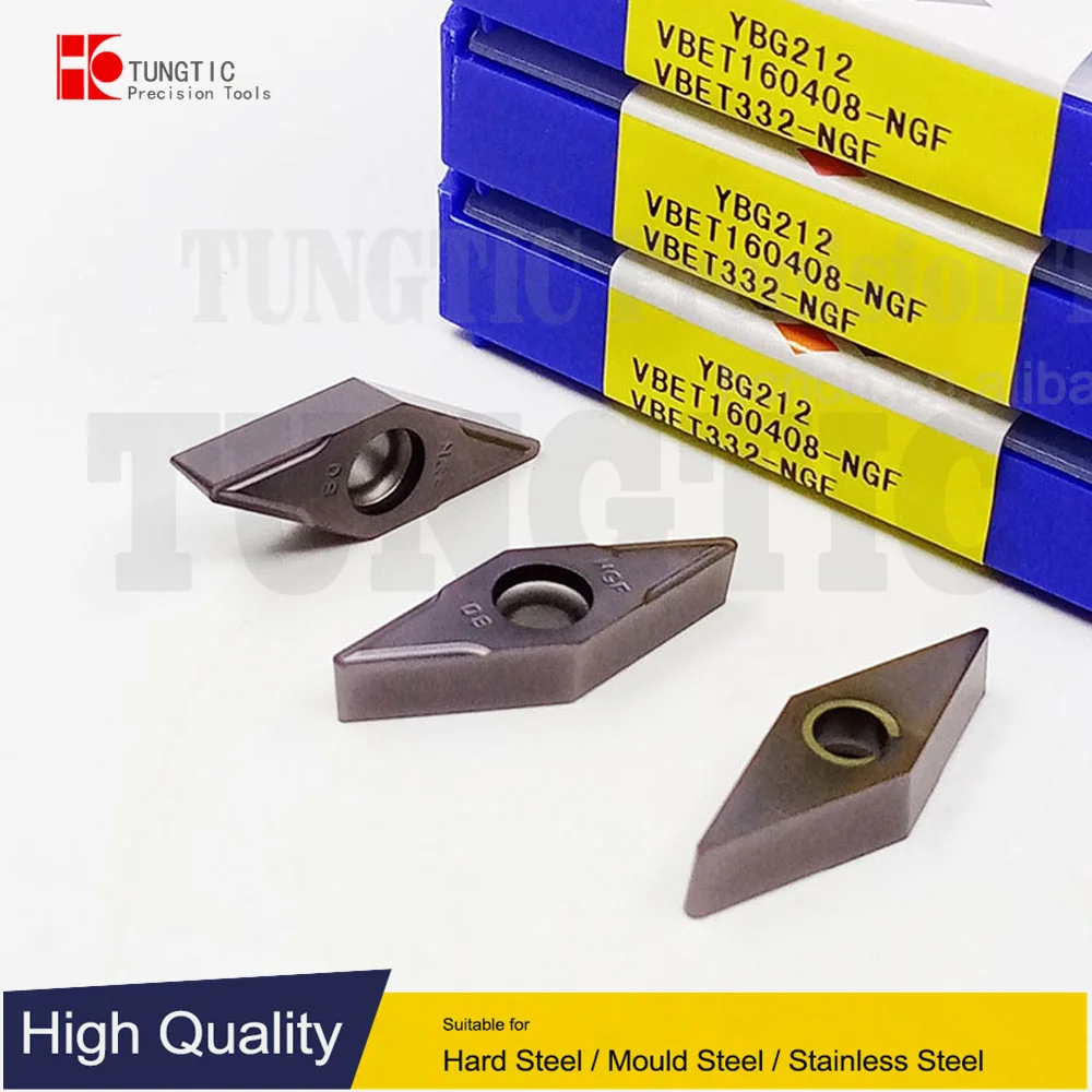 

VBET160408-NGF Milling Inserts Carbide Cutter For CNC VBET 160408-NGF 212 105 VBMT 160408 -NGF