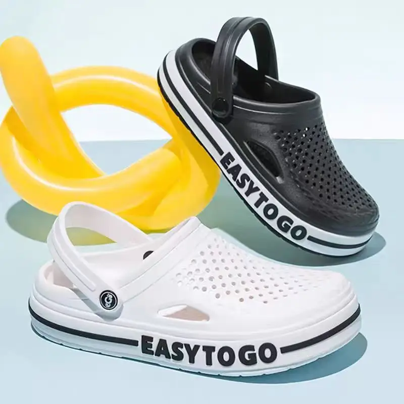 

Новые пляжные сандалии 2024, легкая дышащая уличная повседневная обувь из материала Eva, модные пляжные сандалии со звездами, дизайнерские сандалии