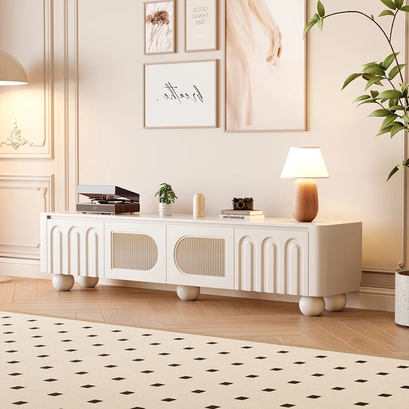 

White Mobile Tv Stands Living Room Luxury Display Modern Drawers Designer Storage Tv Table Universal Muebles Trendy Furniture