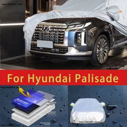 For Hyundai Palisade Outdoor Protection Full Car Covers Snow Cover Sunshade Waterproof Dustproof Exterior Car accessories