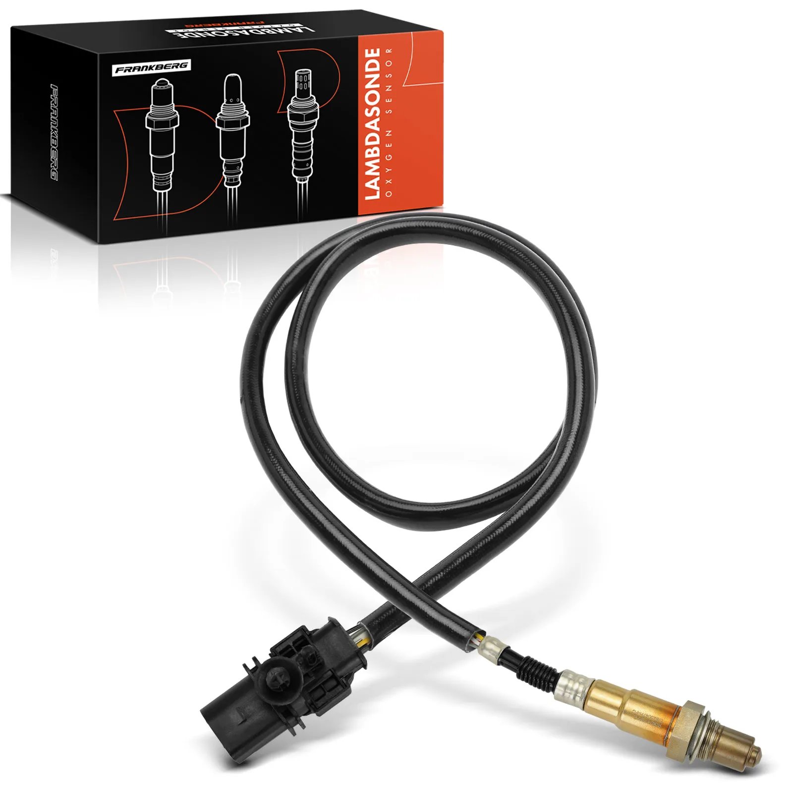 Frankberg 1x Lambdasonde Regelsonde Vor Katalysator für BMW E88 E82 E90 E93 E92 E91 E60 E61 E83 E89 11787558087 250-25047