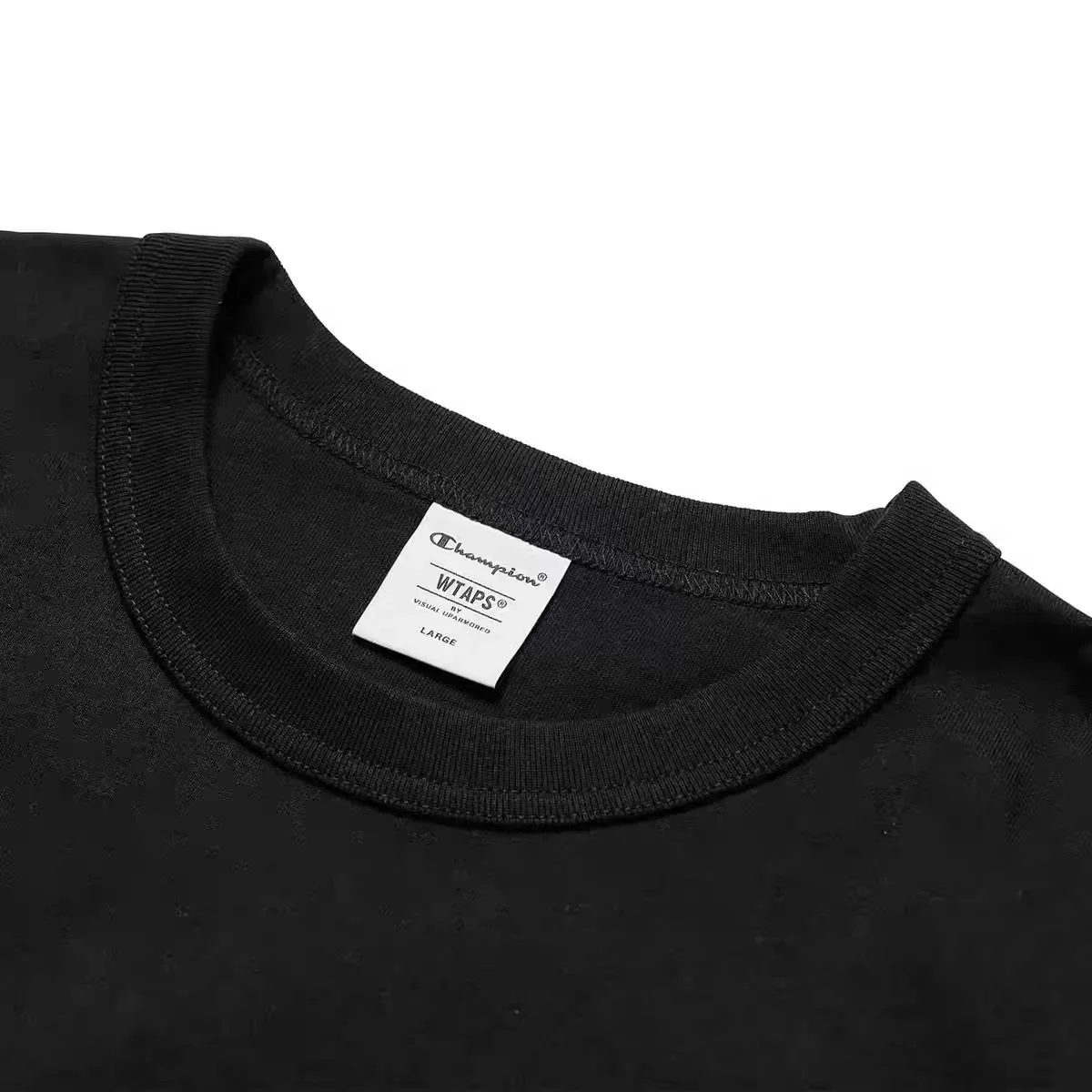 WTAPS Men Women Long Sleeve T-Shirt Japanese Style Letter Print Loose Cotton Crew Neck Casual Autumn Winter Top image 5